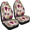 Wine Style Design Print Universal Fit Car Seat Covers