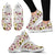 Wine Style Design Print Women Sneakers Shoes