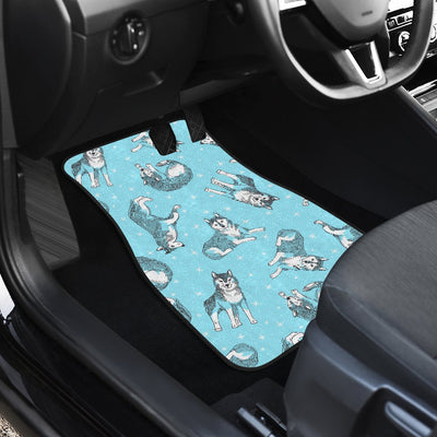 Wolf Design Print Pattern Car Floor Mats