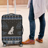 Wolf Tree Of Life Knit Design Print Luggage Cover Protector