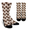 Wolf Tribal Dream Catcher Design Print Crew Socks