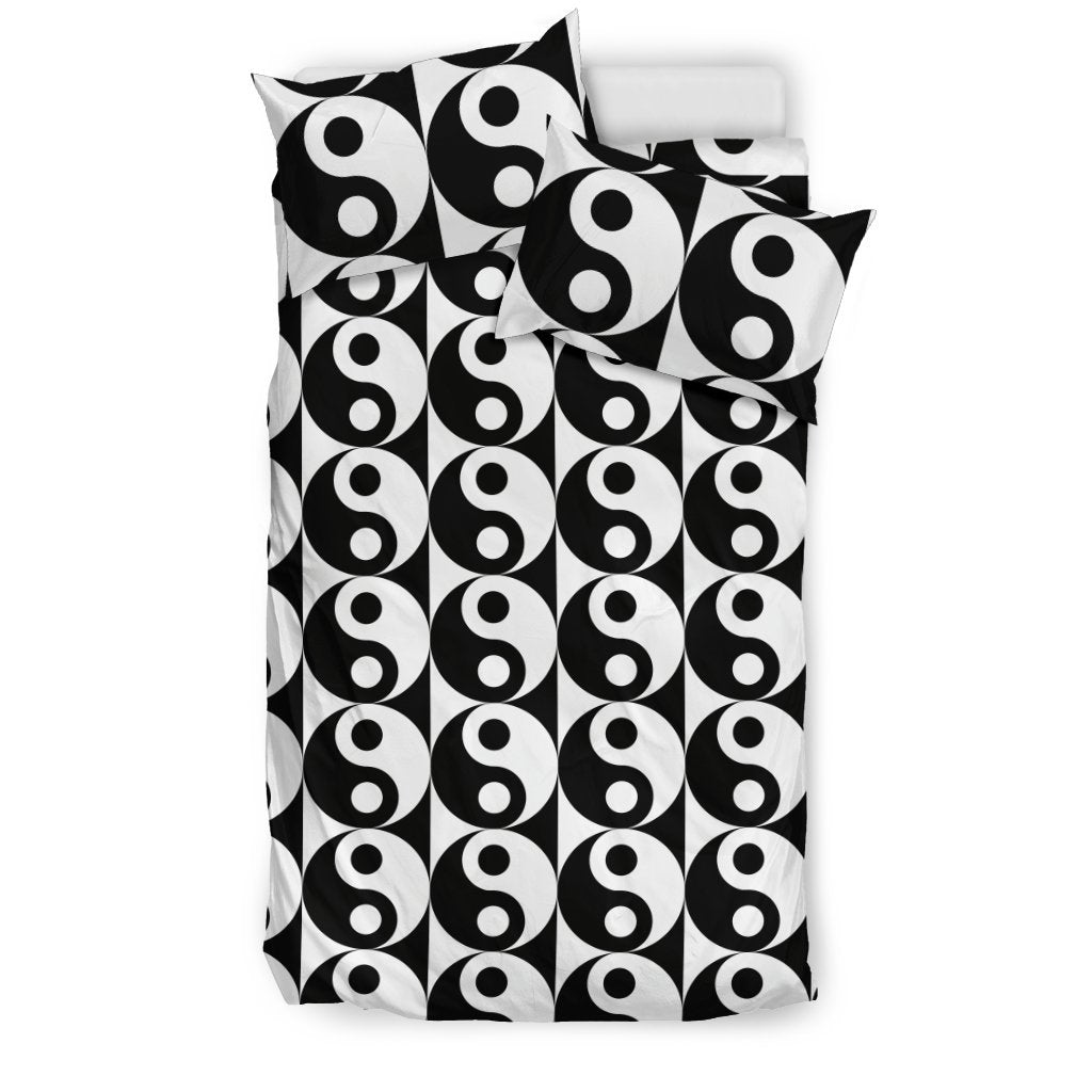 Yin Yang Classic Pattern Design Print Duvet Cover Bedding Set