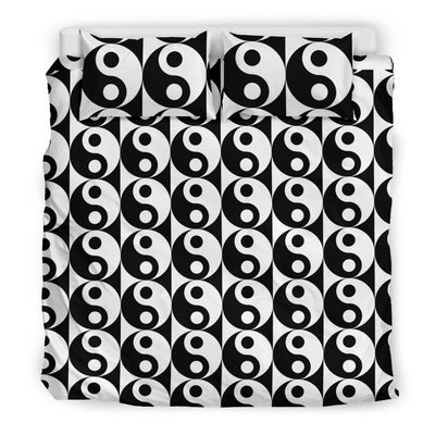 Yin Yang Classic Pattern Design Print Duvet Cover Bedding Set