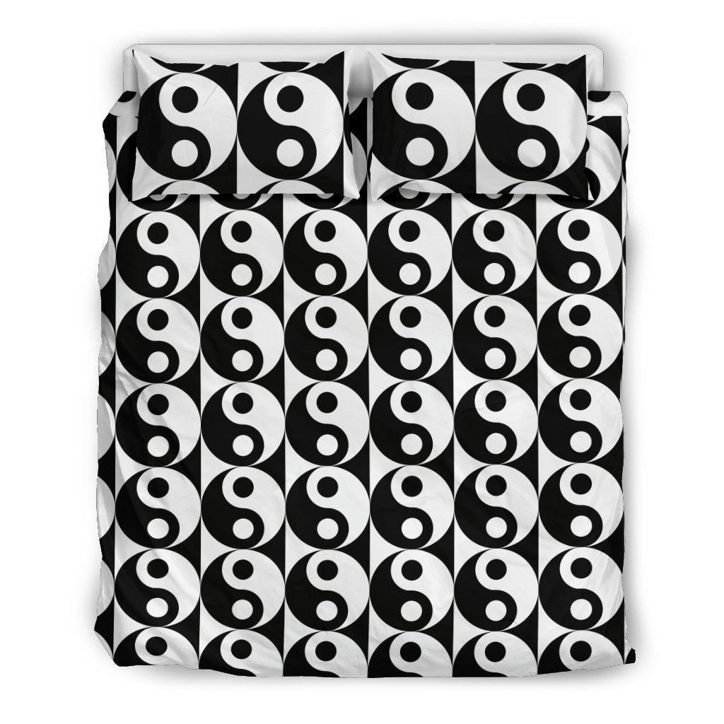 Yin Yang Classic Pattern Design Print Duvet Cover Bedding Set