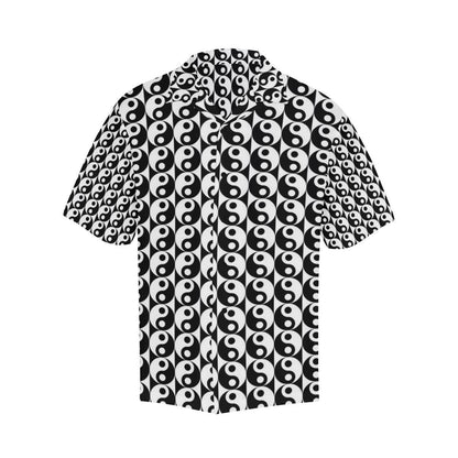 Yin Yang Classic Pattern Design Print Men Aloha Hawaiian Shirt