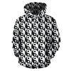 Yin Yang Classic Pattern Design Print Pullover Hoodie