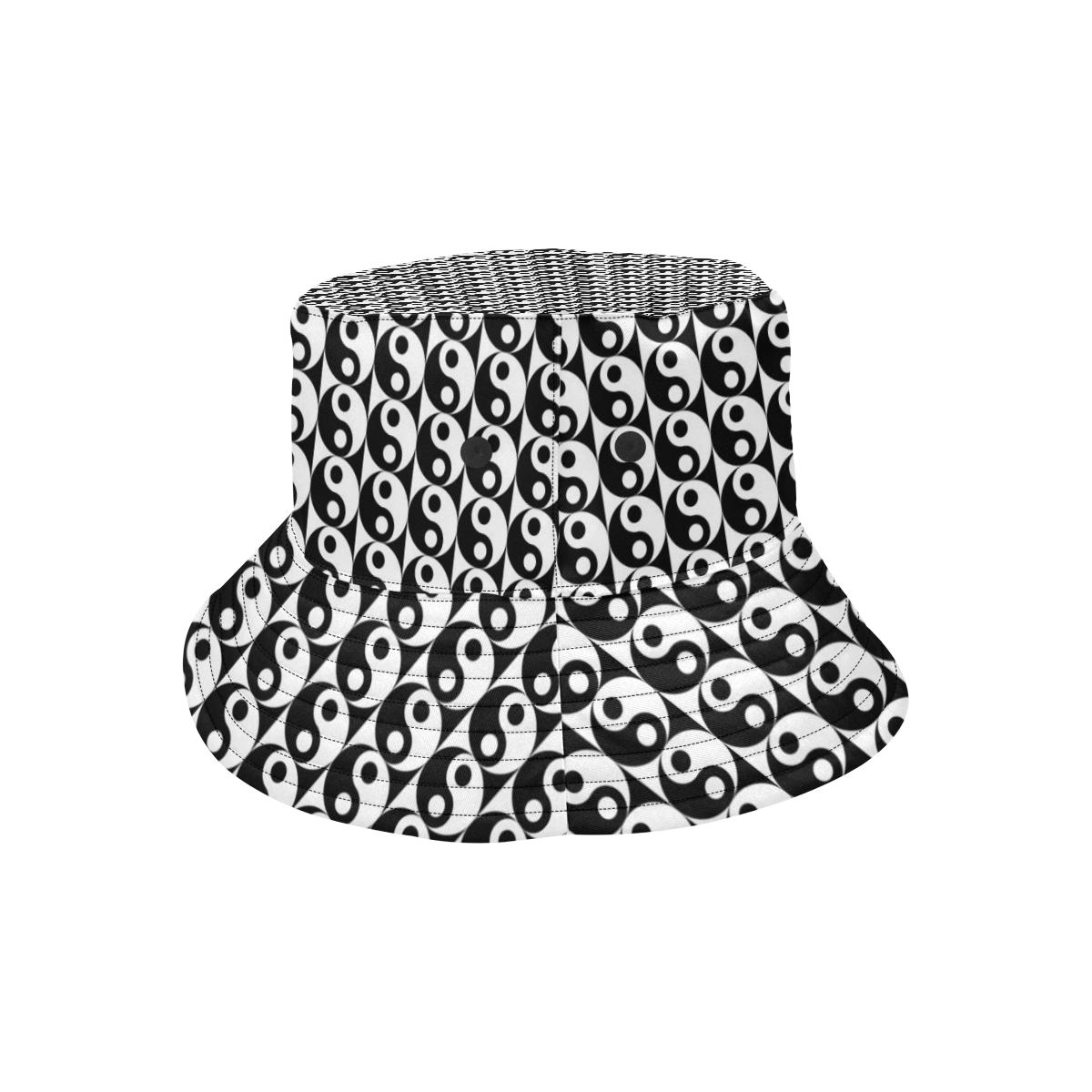 Yin Yang Classic Pattern Design Print Unisex Bucket Hat