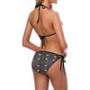 Yin Yang Neon Color Design Print Bikini Swimsuit-JTAMIGO.COM