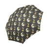 Yin Yang Skull Themed Design Print Automatic Foldable Umbrella