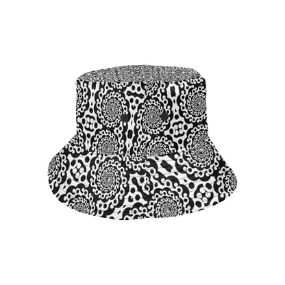 Yin Yang Spiral Design Print Unisex Bucket Hat