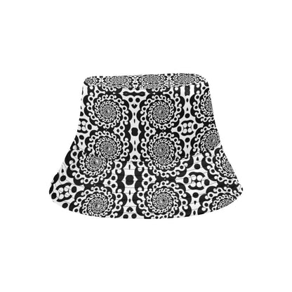 Yin Yang Spiral Design Print Unisex Bucket Hat