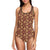 Yin Yang Style Pattern Design Print One Piece Swimsuit-JTAMIGO.COM