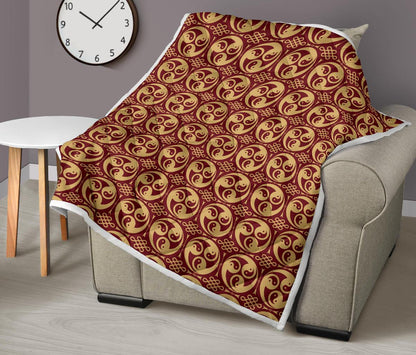 Yin Yang Style Pattern Design Print Premium Quilt-JTAMIGO.COM