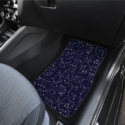 Zodiac Pattern Design Print Car Floor Mats