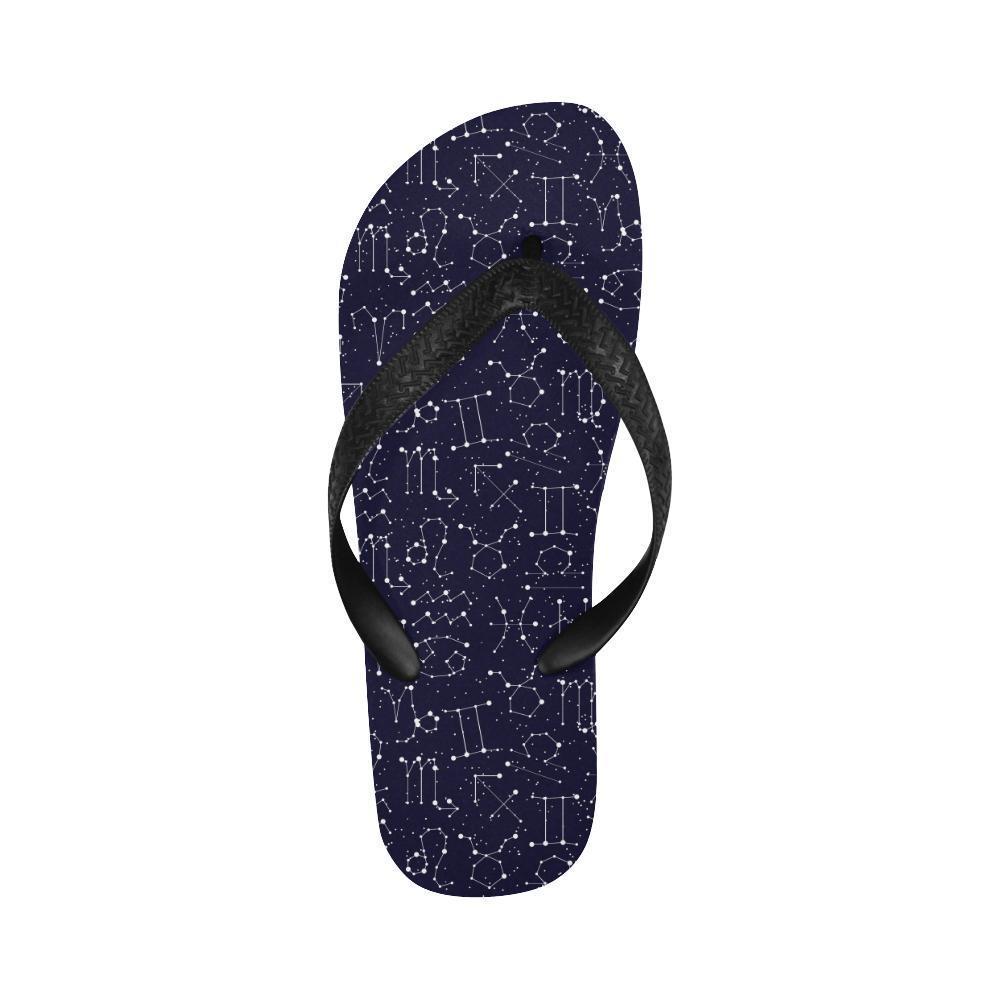 Zodiac Pattern Design Print Flip Flops-JTAMIGO.COM