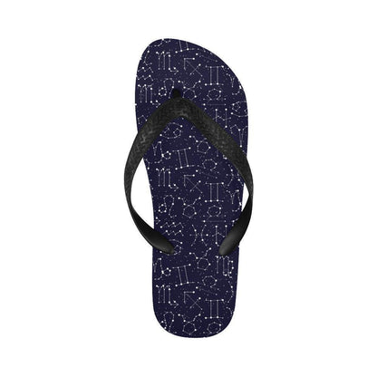 Zodiac Pattern Design Print Flip Flops-JTAMIGO.COM