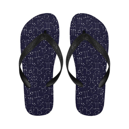 Zodiac Pattern Design Print Flip Flops-JTAMIGO.COM