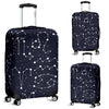 Zodiac Pattern Design Print Luggage Cover Protector