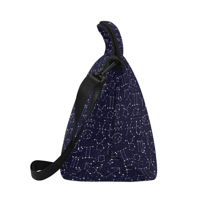 Zodiac Pattern Design Print Neoprene Lunch Bag (Model 1669)(Large)-JTAMIGO.COM