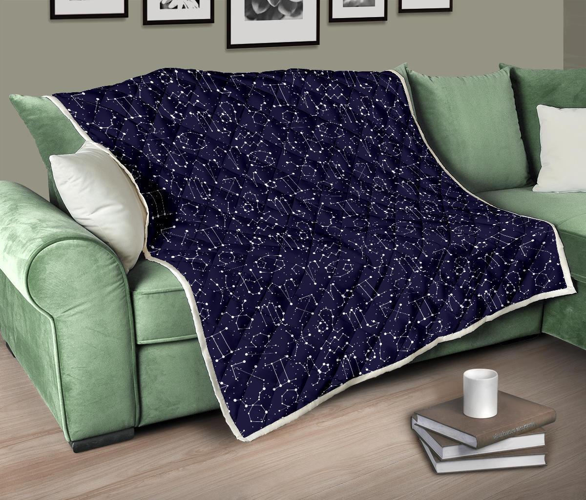 Zodiac Pattern Design Print Quilt-JTAMIGO.COM