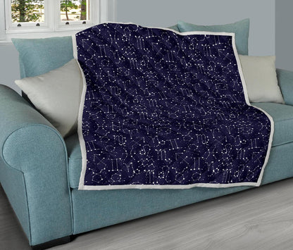 Zodiac Pattern Design Print Quilt-JTAMIGO.COM