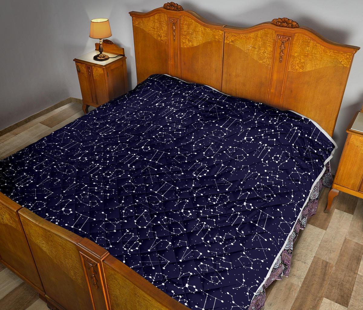 Zodiac Pattern Design Print Quilt-JTAMIGO.COM