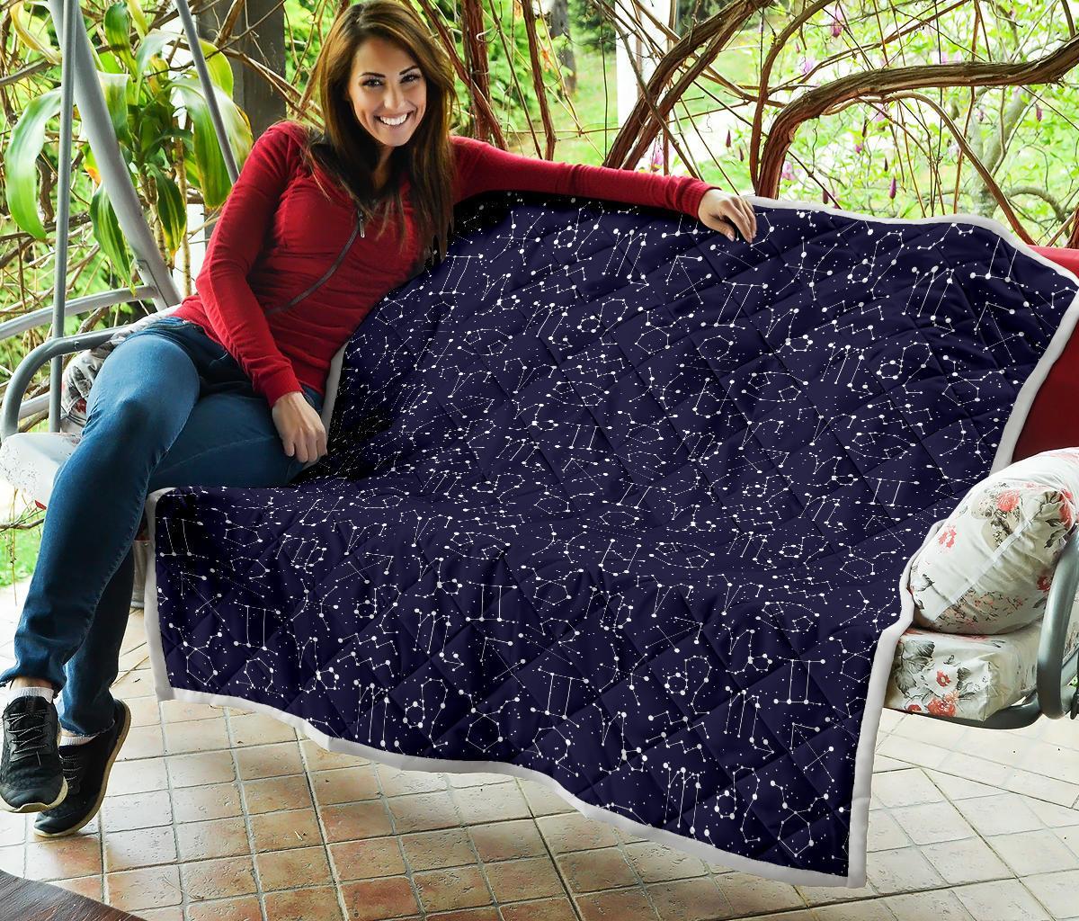 Zodiac Pattern Design Print Quilt-JTAMIGO.COM