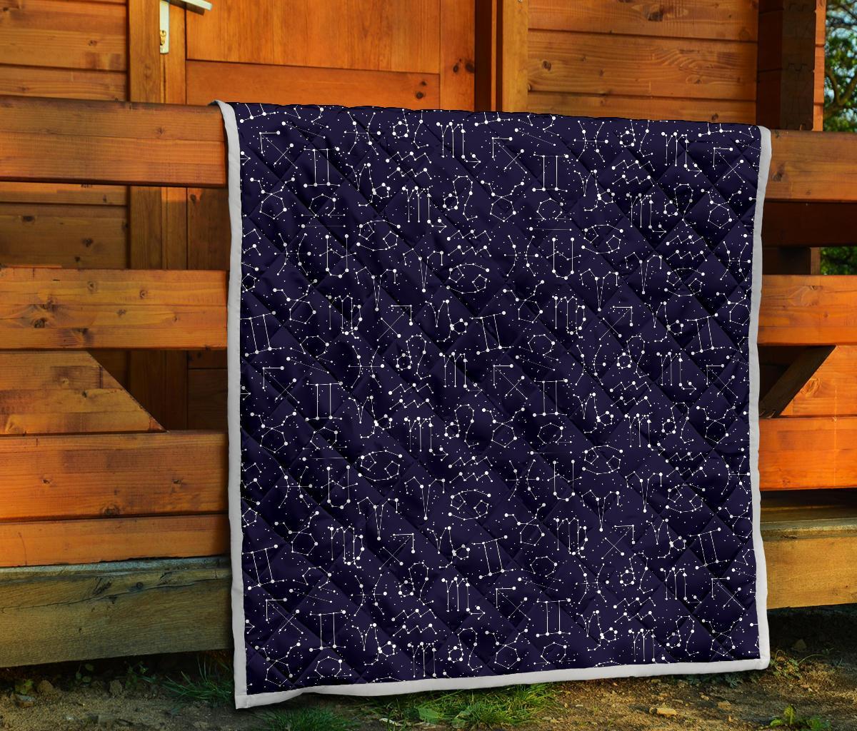 Zodiac Pattern Design Print Quilt-JTAMIGO.COM