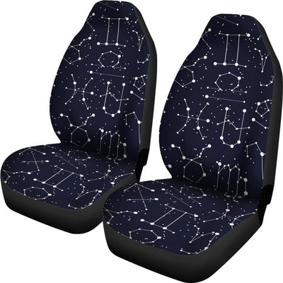 Zodiac Pattern Design Print Universal Fit Car Seat Covers