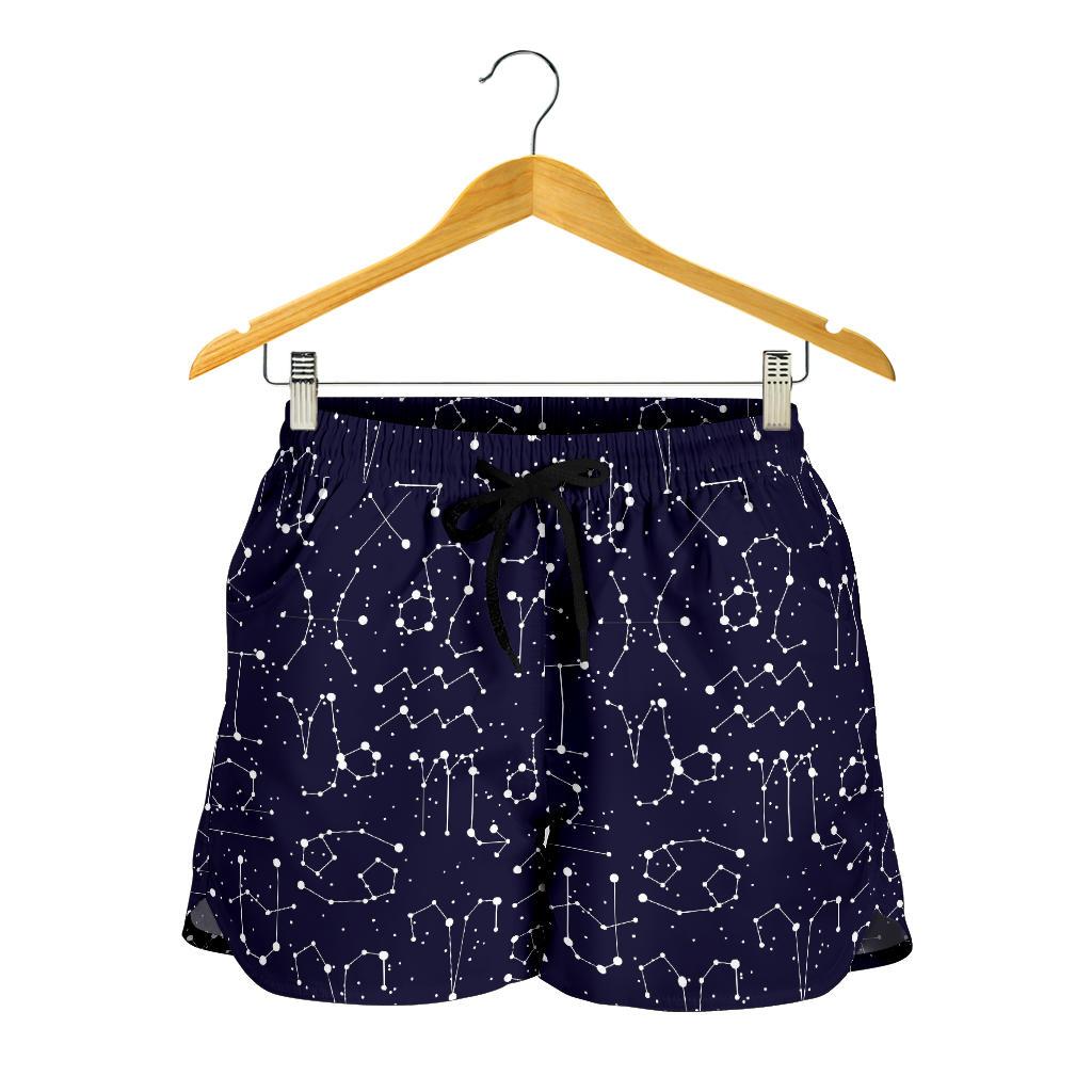 Zodiac Pattern Design Print Women Shorts-JTAMIGO.COM