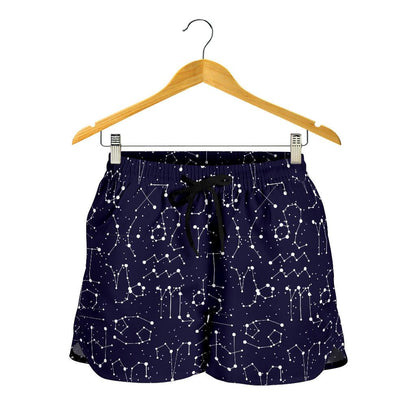 Zodiac Pattern Design Print Women Shorts-JTAMIGO.COM