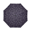 Zodiac Star Pattern Design Print Automatic Foldable Umbrella