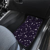 Zodiac Star Pattern Design Print Car Floor Mats