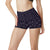 Zodiac Star Pattern Design Print High Waisted Spandex Shorts-JTAMIGO.COM