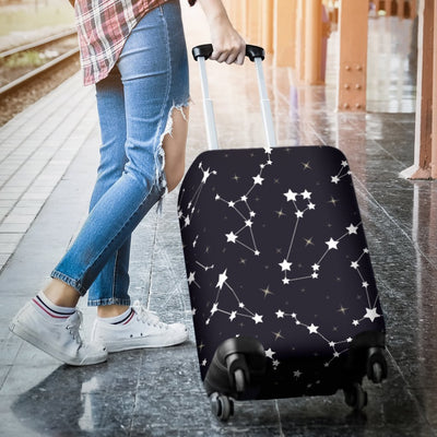 Zodiac Star Pattern Design Print Luggage Cover Protector