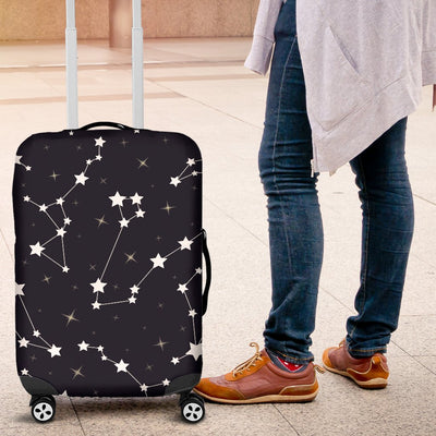 Zodiac Star Pattern Design Print Luggage Cover Protector