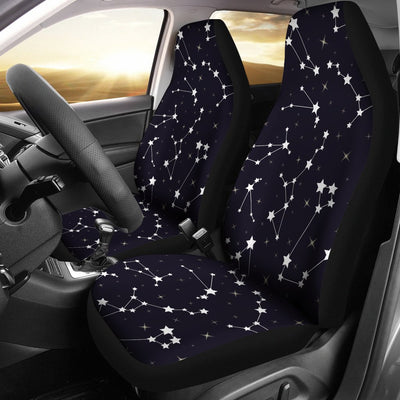 Zodiac Star Pattern Design Print Universal Fit Car Seat Covers