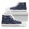 Zodiac Themed Design Print Women High Top Shoes