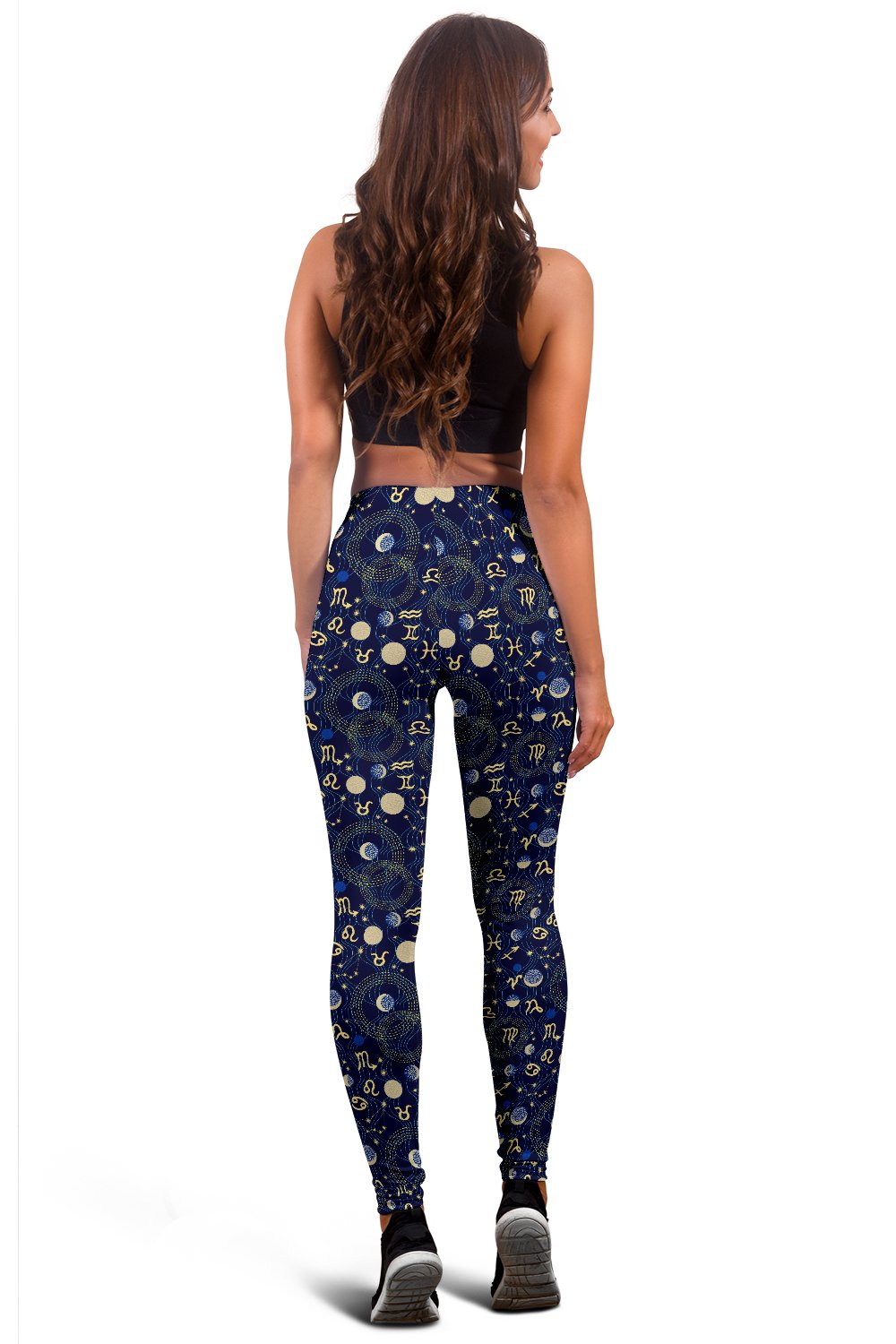 Zodiac Themed Design Print Women Leggings