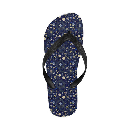 ZodiacThemed Design Print Flip Flops-JTAMIGO.COM