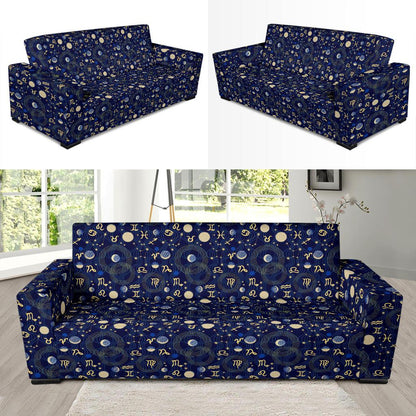 ZodiacThemed Design Print Sofa Slipcover-JTAMIGO.COM