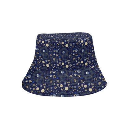 ZodiacThemed Design Print Unisex Bucket Hat