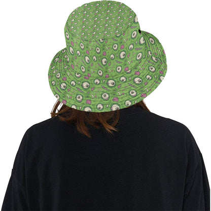 Zombie Eyes Design Pattern Print Unisex Bucket Hat