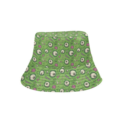Zombie Eyes Design Pattern Print Unisex Bucket Hat