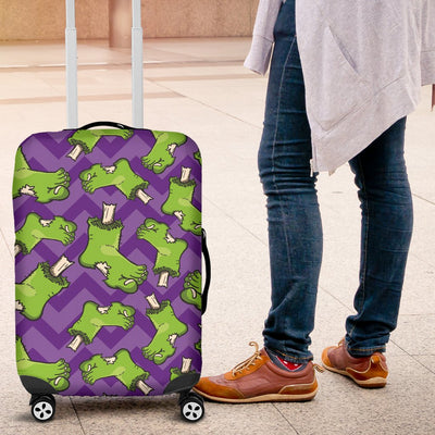 Zombie Foot Design Pattern Print Luggage Cover Protector