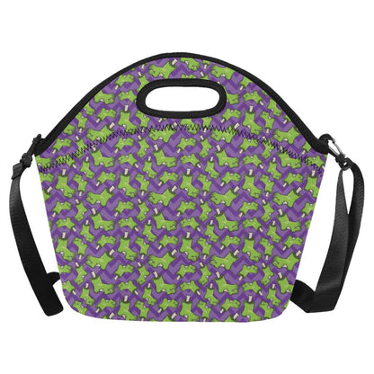 Zombie Foot Design Pattern Print Neoprene Lunch Bag (Model 1669)(Large)-JTAMIGO.COM