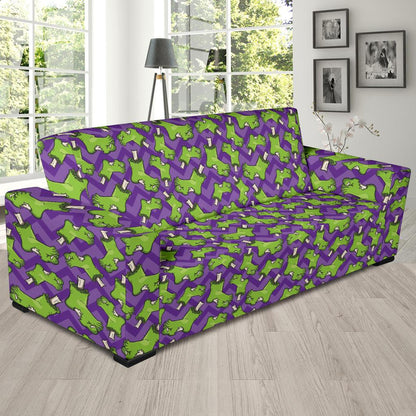 Zombie Foot Design Pattern Print Sofa Slipcover-JTAMIGO.COM