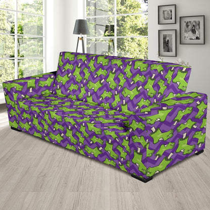 Zombie Foot Design Pattern Print Sofa Slipcover-JTAMIGO.COM