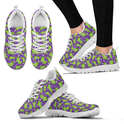 Zombie Foot Design Pattern Print Women Sneakers Shoes