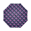Zombie Pink Hand Design Pattern Print Automatic Foldable Umbrella